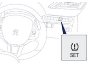 Reset Low Tyre Pressure Peugeot