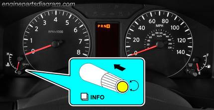 nissan maintenance oil light reset