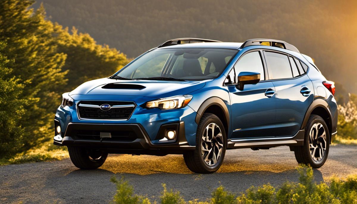 Image of a 2018 Subaru Crosstrek with brake problems and recall