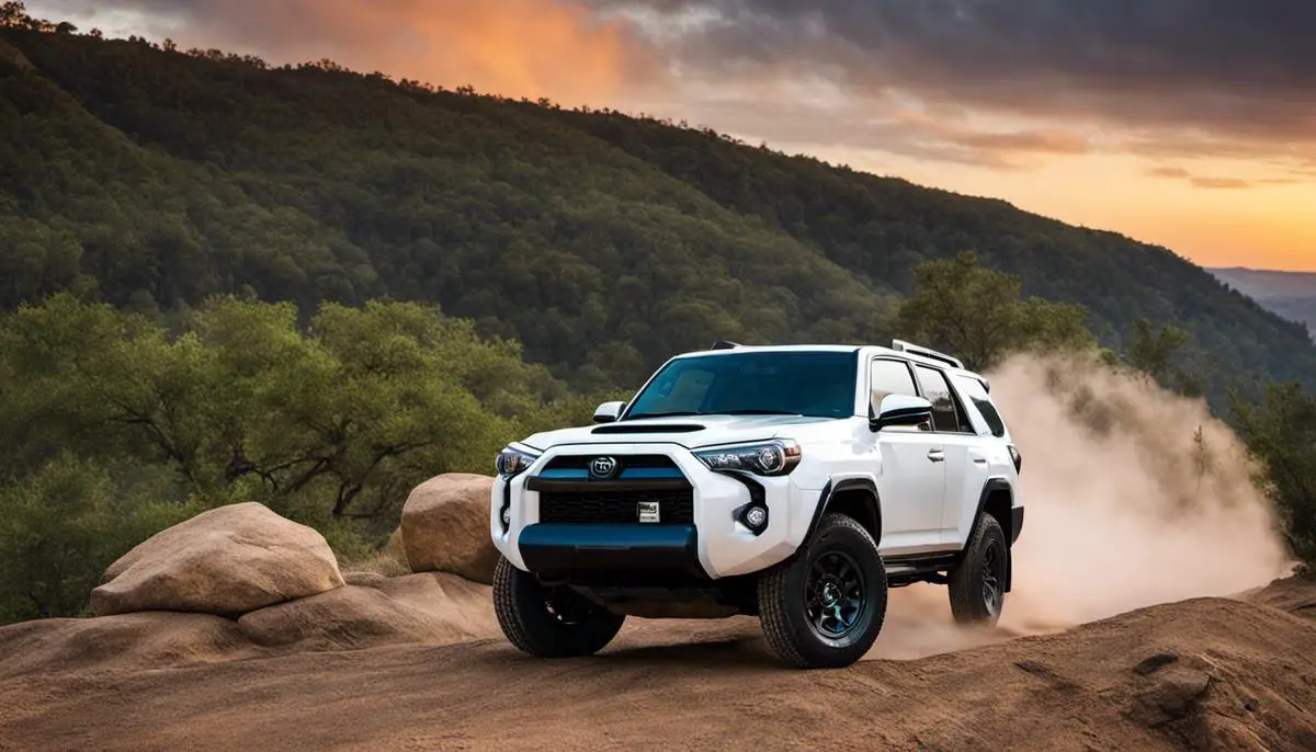 A rugged and reliable 2020 Toyota 4Runner with durable off-road features.