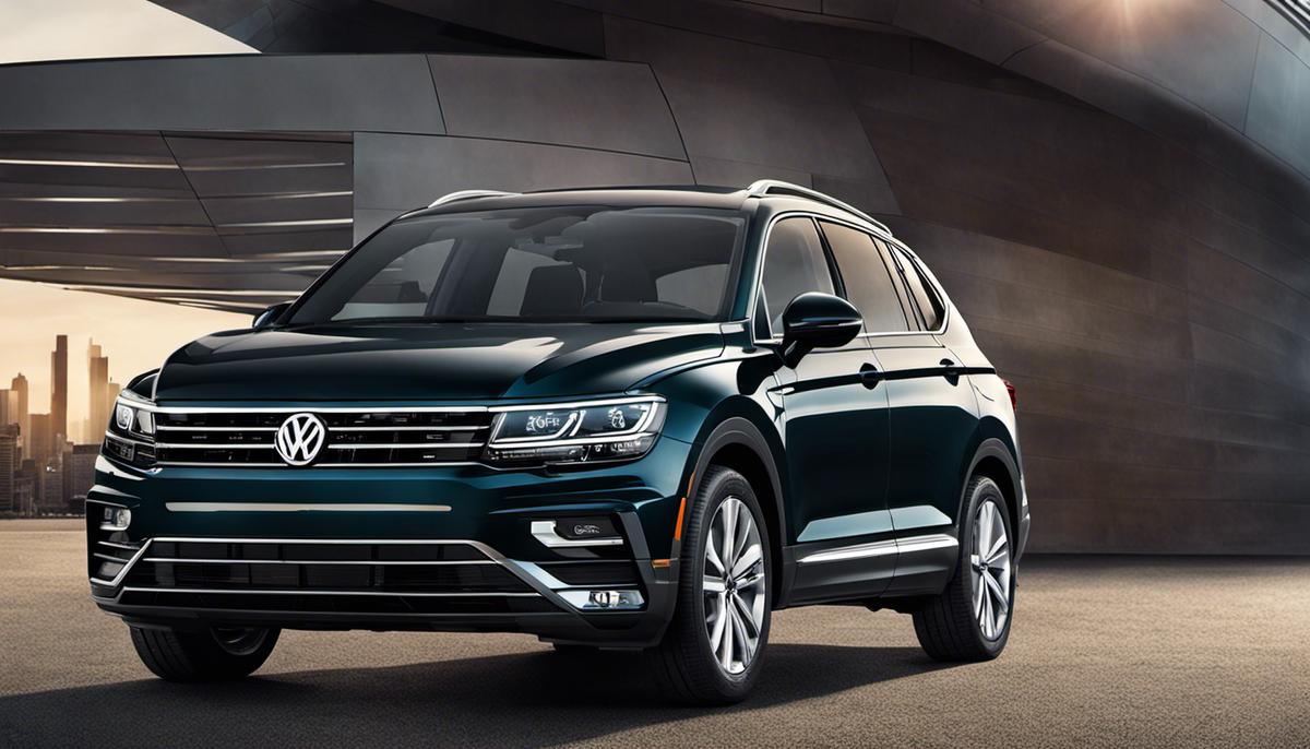 Image of the 2020 Volkswagen Tiguan Engine showcasing its innovative features