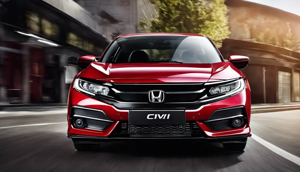 Honda Civic with technology features